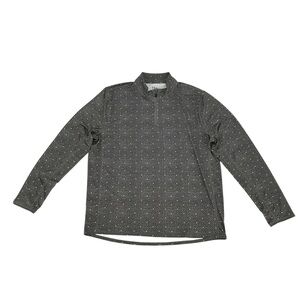1764 Golf Gray 1/4 Zip Long Sleeve Performance Pullover Size Large Men’s